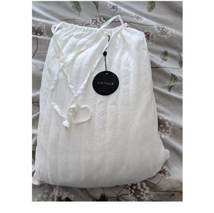 Cultiver King Linen Sheet Set with Pillowcases- White NWT